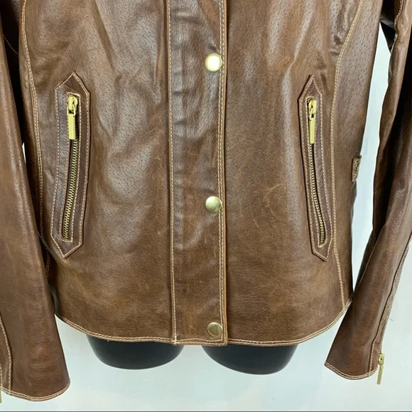 Ana Leather Size S Motorcycle Jacket , size small